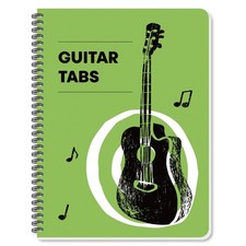 INKNOTE Guitar Tablature Notebook Blank Music Tabs Journal for multicolour