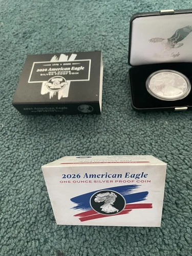 2026-W American Silver Eagle Proof 1 oz .999 Coin 250th Anniversary Liberty Bell