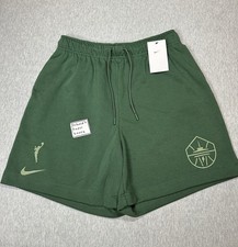 Nike Seattle Storm WNBA Fleece Shorts Fir Green Women’s Size Medium HF6480-323