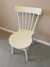 Ikea Cream Wood Chair
