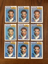1987 Topps #146 Eric Dickerson - Nine (9) count lot