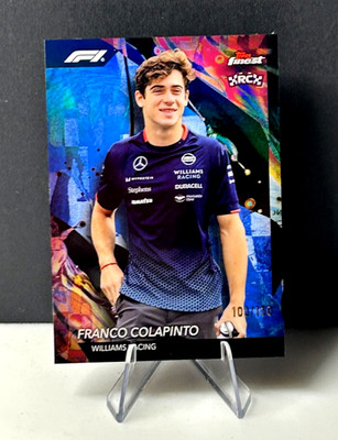 2024 Topps Finest Formula 1 F1 Franco Colapinto #120 Uncommon Blue /150