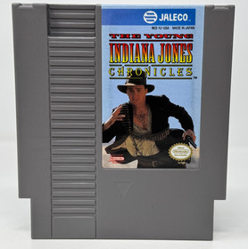 Young Indiana Jones Chronicles Nintendo NES w/ Manual Tested & Working
