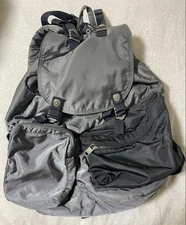 USED SACAI PORTER 2DOUBLE POCKET BACKPACK GOOD