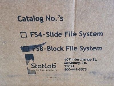 NEW! StatLab Medical Products FS8 Block File System