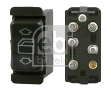 Schalter Fensterheber FEBI BILSTEIN 21411 f&uuml;r MERCEDES KLASSE W126 260 126 020