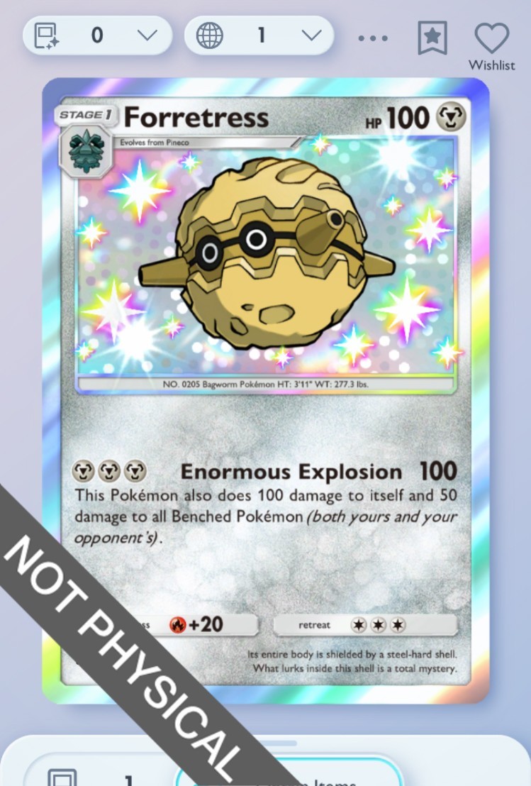 forretress pokemon card Japanese 073/098 sv10 U TCG Colorless Retreat Cost Pineco's Forretress Pokmon Card VS