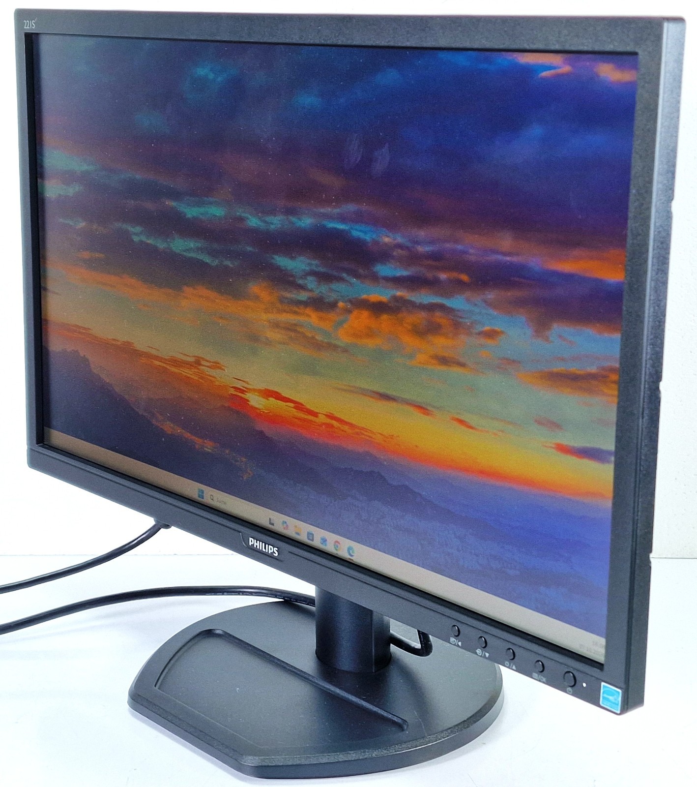 Philips 221S 21,5" FHD 16:9 LED PC Monitor HDMI DVI VGA Altoparlante 1920 x 1080 foto 3