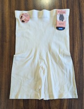 NWT Shapermint Essentials Cream Sand High Waisted Shaper Short. Size XL/2XL