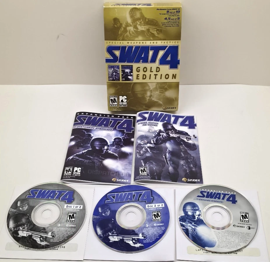 SWAT4  GOLD EDITION 輸入版 英語版 Swat 4 for sale - eBay