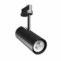 Led 3-Phasen Stromschienenstrahler Madara Libra GU10 IP20 Max. 10W Schwarz