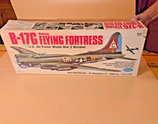 Guillows Giant Scale WWII B-17G Boeing Flying Fortess Kit Unassembled OPEN BOX