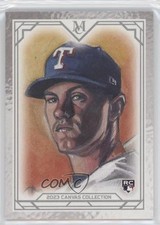 2023 Topps Museum Collection Canvas Collection Reprints Josh Jung #CCR-47 0c6