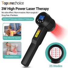 3W LLLT Cold Laser Light Therapy 650nm 808nm for Chronic Pain Relief At Home Use