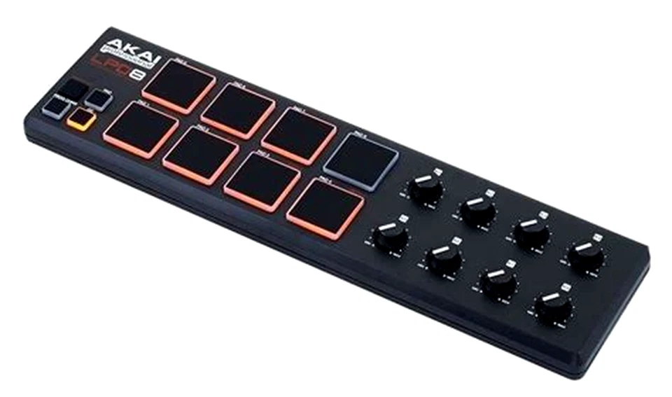 AKAI LPD8 USB Pad Controller MIDI Controller - Bild 2 von 2