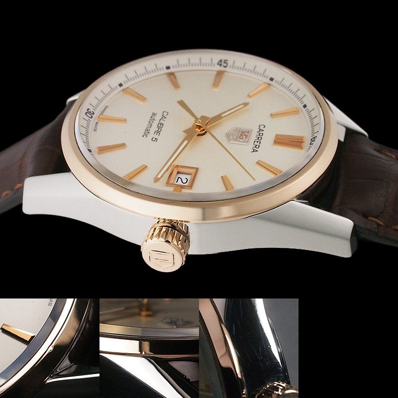 TAG HEUER CARRERA CALIBRE SILVER DIAL AUTOMATIC