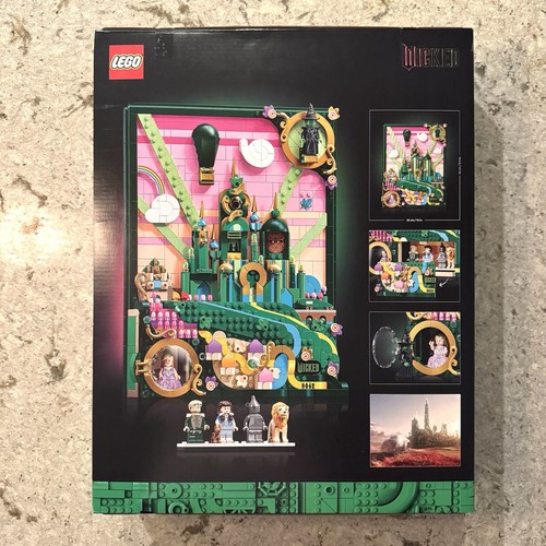 Lego 75685 Wicked Emerald City Wall Art 1518 Pcs Brand New Sealed! - Picture 2 of 5
