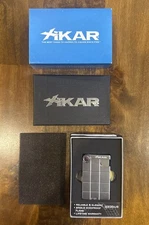 Xikar EX Single Jet Flame Lighter Brushed Silver