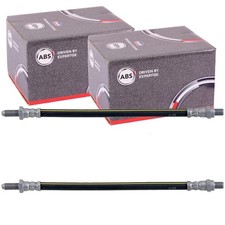 2x A.B.S. BREMSSCHLÄUCHE HINTEN MITTE passend für ALFA ROMEO 75 90 ALFETTA GIULI