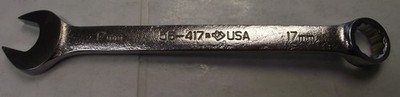 Armstrong 56-417 17mm 12 Pt Satin Combination Wrench USA