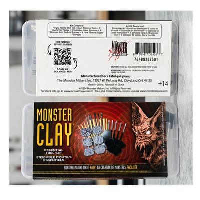 Monster Makers Essential Tool Set for Sculpting MPN 29503