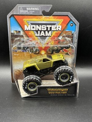 New 2024 Spin Master MONSTER JAM 1/64 Trucks Max-D Maximum Destruction Series 34