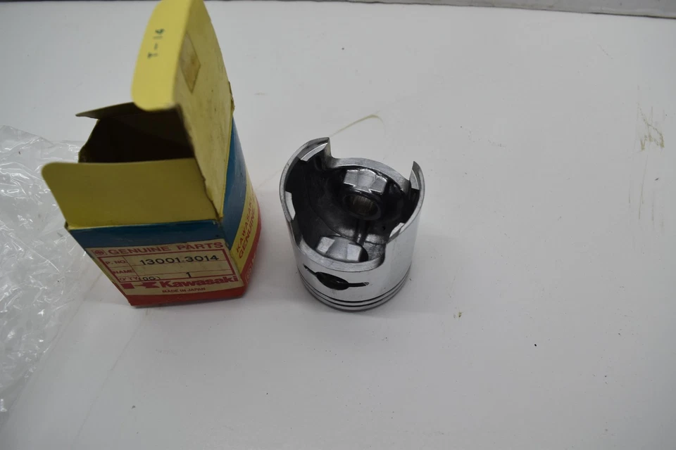 Kawasaki Piston STD Drifter 340 1981 moto de nieve 13001 3014 81 tamaño estándar Foto 3 de 4