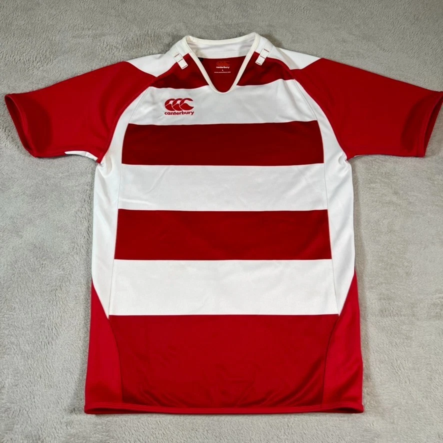 Maillot De Rugby Vintage Canterbury Sharks Reds – Homme Taille M, Australie, 100% Coton