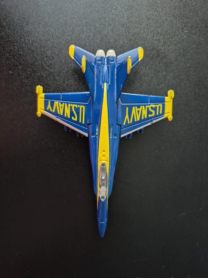 2007 Maisto - Blue Angels F-18 - Plastic Airplane - Tailwinds Series - Rare - Image 2 of 4