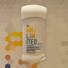 Degree Unlimited 2.7oz antiperspirant deodorant CLEAN INVISIBLE SOLID 