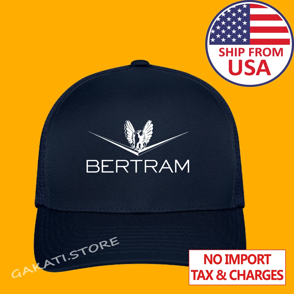 Bertram Boats Navy Hat Baseball Cap