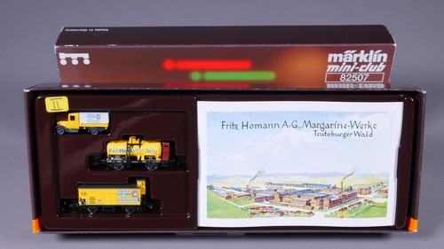 Spur Z Märklin 82507 Güterwagen-Set "Fritz Homann" DRG in OVP #BK_74 | Condition: Gebraucht