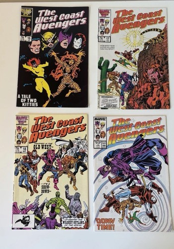 West Coast Avengers Lot 3-41 + Annuals! Moon Knight, Great Lakes, Vision Quest! - Bild 6 von 11