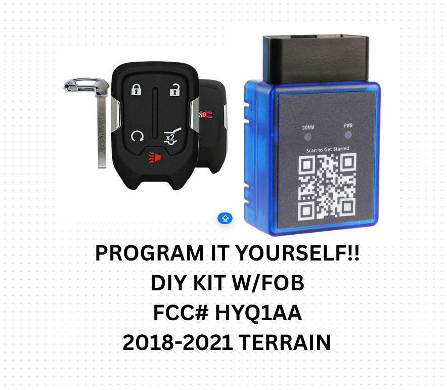 DIY KIT FOR New OEM 2018 2019 2020 GMC TERRAIN SMART KEY HYQ1AS 13584502