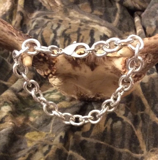 Silver Plated, 10 Mm Cable Chain, Premier Designs,24.1grams, 8 Inches - Image 3 of 4