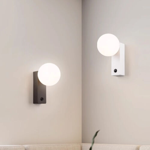 LED Bedside Wall Light Fixture Acrylic Bubble Tricolor Lamp G9 Bulb Replaceable - Picture 2 of 19