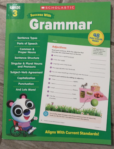 Scholastic Success with Grammar (Grade 3) - 第 1/2 張圖片