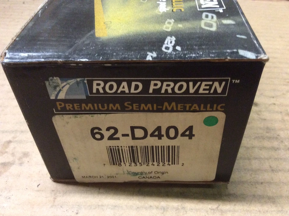 New ARI Roadproven 62-D404 Premium Semi-Metallic Disc Brake Pad Pads - Image 3 of 4