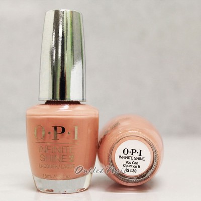 OPI INFINITE SHINE You Can Count on It - Air Dry 10 Day Nail Polish 0.5oz IS L30