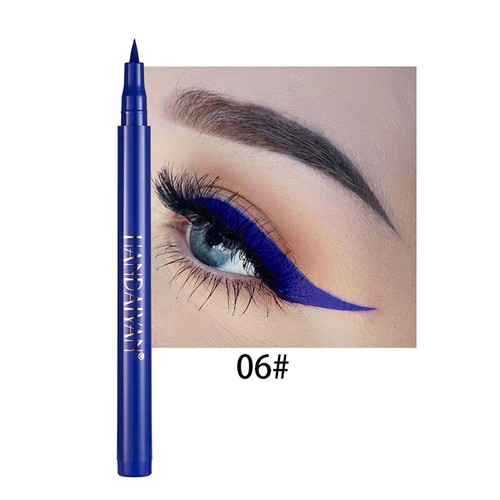 Colorful Eyeliner Gel Shadow Long Lasting Eye Liner Pen Waterproof Black Makeup - Picture 12 of 89