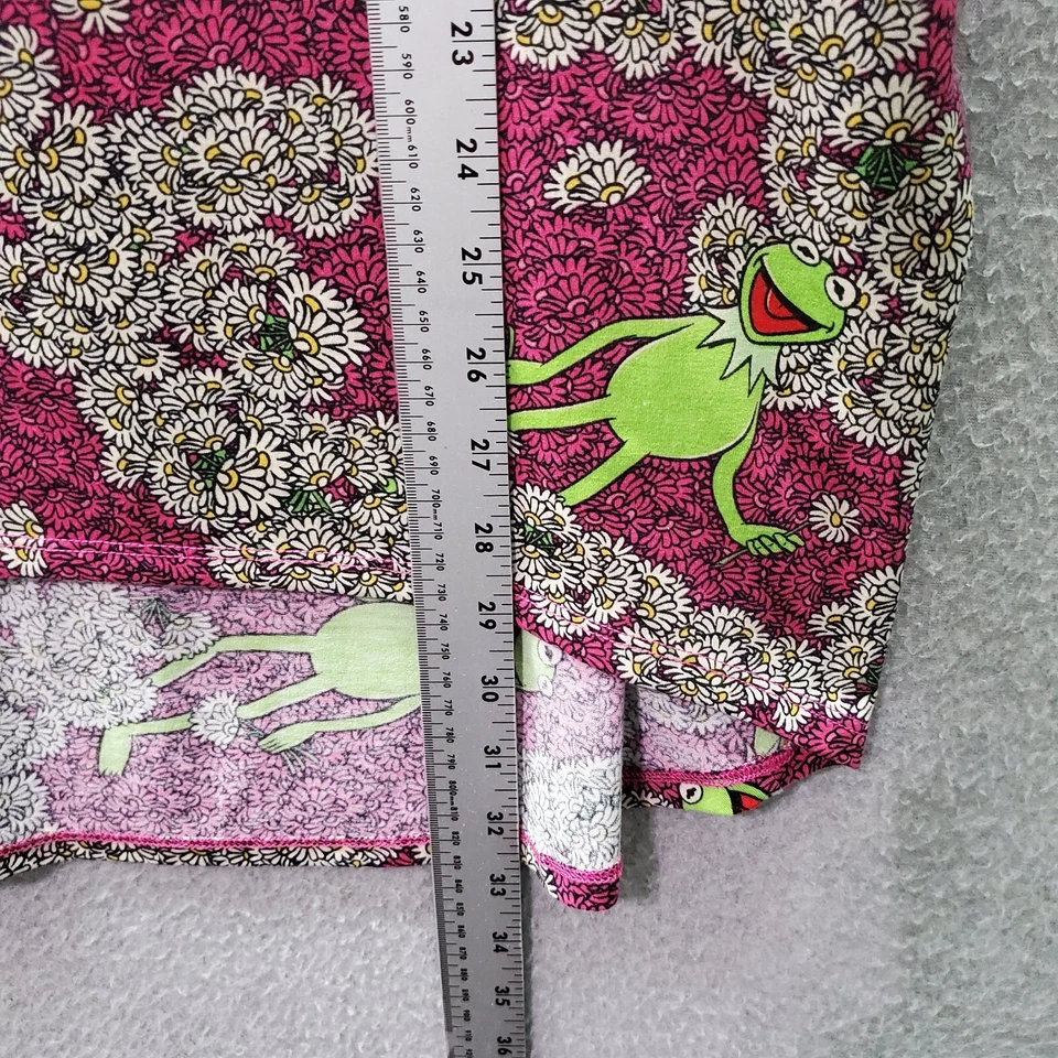 Camiseta túnica estampado integral LulaRoe para mujer grande rosa floral ermitaño el cangrejo Foto 4 de 4