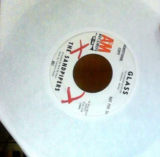 The Sandpipers – Glass / It's Over 45 RPM RECORD promo