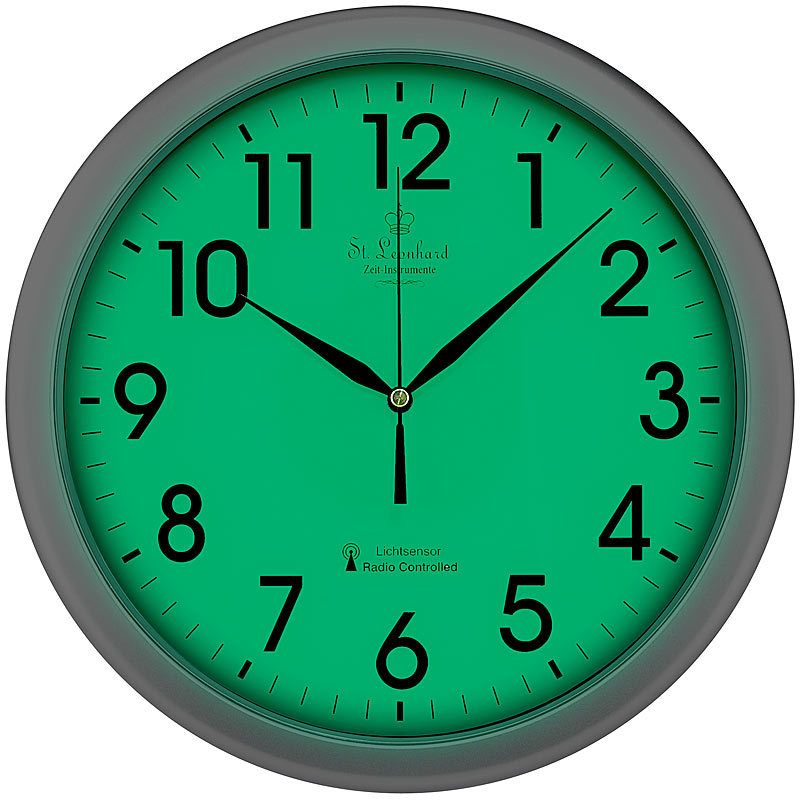 St Leonhard Armbanduhr Solar Funkuhr St Leonhard Sprechende