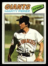 1977 Topps Marty Perez #438 - San Francisco Giants