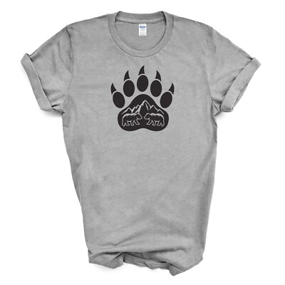 BEAR PAW AND MOUNTAINS T Shirt
