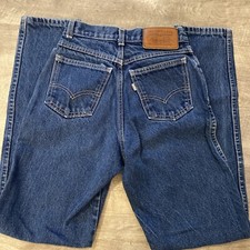 Levi  s Vintage 80s Women's High Waisted Tapered Jeans 5P White Tab Nice 