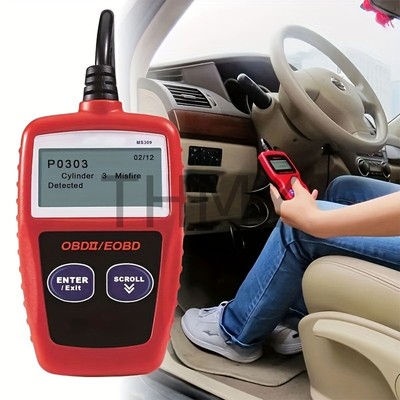 OBD2 Scanner MS309 Universal Car Engine Fault Code Reader, Diagnostic Scan Tool