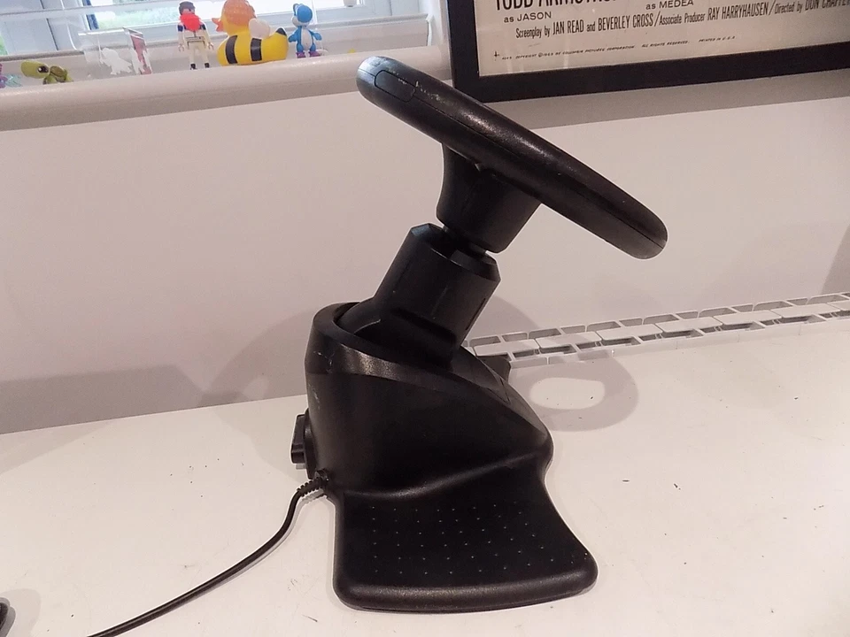 Interact V3 Sony PlayStation Controller Steering Wheel UNTESTED SPARES/PARTS - Image 4 of 4