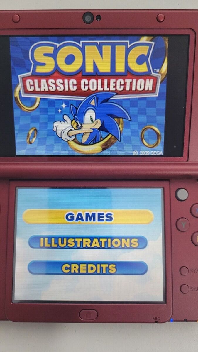 Sonic Classic Collection (Nintendo DS) Authentic Complete w/Manual Used  10086670356