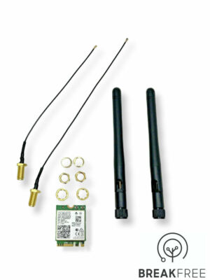 Wireless Kit für HP 800 G4 Desktop Mini (DM) PC 9560NGW AX200 Kartenset